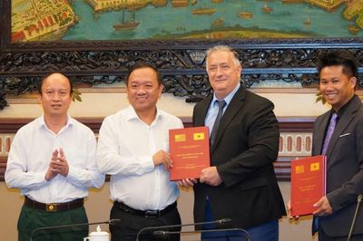 Lãnh đạo Dự án TTU-VWAI làm việc với Ban Chỉ đạo 515 Thành phố Hồ Chí Minh