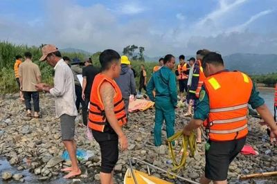 Tìm thấy nạn nhân cuối cùng trong vụ 3 người bị nước cuốn trôi