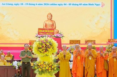 Đảm bảo an ninh, an toàn Đại hội đại biểu Giáo hội Phật giáo Việt Nam tỉnh An Giang