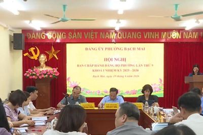 Phường Bạch Mai quyết tâm tháo gỡ 'điểm nghẽn', hoàn thành mọi nhiệm vụ