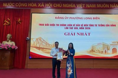 Phường Long Biên tổ chức thành công cuộc thi về bảo vệ nền tảng tư tưởng của Đảng