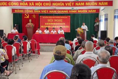 Phường Hoàng Mai nỗ lực giải quyết các vấn đề dân sinh bức xúc