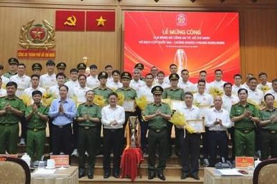 CLB Bóng đá Công an TPHCM vô địch Cúp Quốc gia 2025-2026: Dấu mốc bản lĩnh, và niềm tự hào của Thành phố