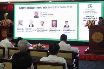 Đại hội đại biểu Hội kiến trúc sư TPHCM Khóa I – nhiệm kỳ 2026-2031
