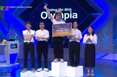 Nam sinh Hà Nội giành vòng nguyệt quế Tháng Olympia 26 với số điểm ấn tượng