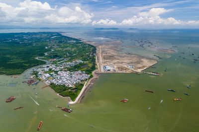 Phối cảnh đường vượt biển Cần Giờ - Vũng Tàu 93.000 tỷ trong tương lai
