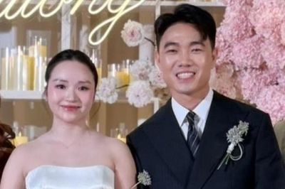 Lương Xuân Trường cưới vợ giám đốc