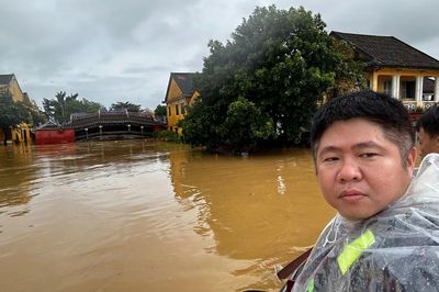 Nhà báo Trần Lê Lâm và thông điệp 'Nước dâng người không lùi'