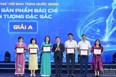 Bế mạc Hội Báo toàn quốc 2026: Báo Nhân Dân được trao 2 giải A và 1 giải B