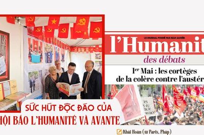 Sức hút độc đáo của hội báo L'Humanité và Avante