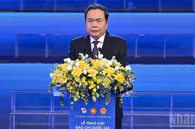 Toàn văn bài phát biểu của Chủ tịch Quốc hội Trần Thanh Mẫn tại Lễ Trao giải Giải Báo chí Quốc gia lần thứ XX - năm 2025