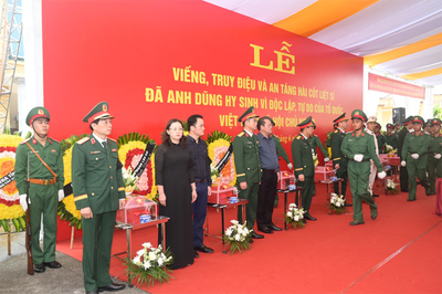 Trọn nghĩa với các anh hùng liệt sĩ nơi biên cương Bát Xát