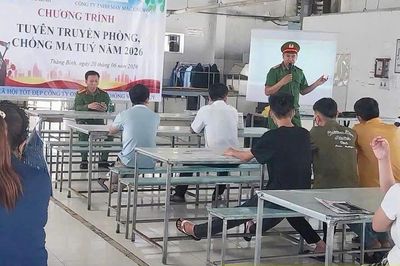 Tuyên truyền phòng chống ma túy cho công nhân