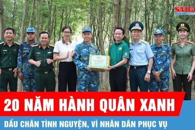 Ngày hoạt động cao điểm đầy ý nghĩa của những chiến sĩ Hành quân xanh
