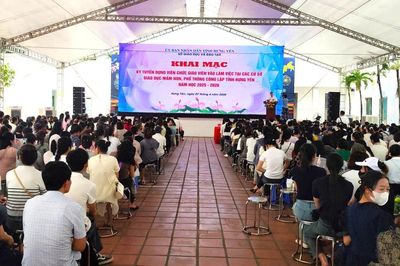 Hưng Yên công nhận kết quả tuyển dụng giáo viên năm học 2025-2026