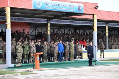 Mông Cổ khai mạc cuộc tập trận gìn giữ hòa bình đa quốc gia Khaan Quest 2026
