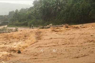 Cảnh báo lũ quét, sạt lở đất ở các tỉnh Phú Thọ, Thái Nguyên