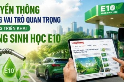 Báo chí góp phần đưa chính sách xăng nhiên liệu sinh học E10 vào cuộc sống