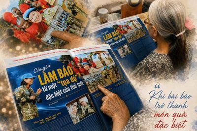 Khi bài báo trở thành những 'món quà' đặc biệt