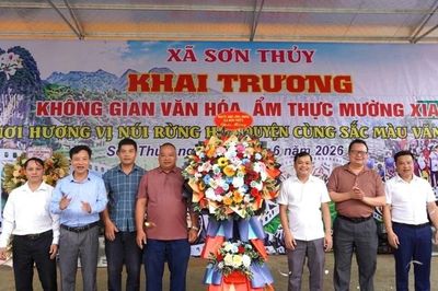 Khai trương Không gian văn hóa, ẩm thực Mường Xia