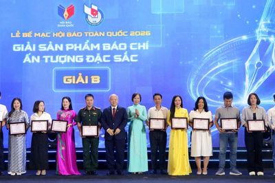 Tạp chí Kinh tế Việt Nam đạt 2 giải thưởng tại Hội báo toàn quốc 2026