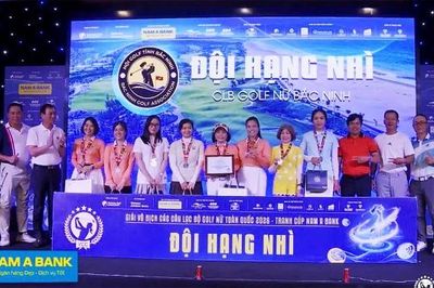 Đội tuyển Golf nữ Bắc Ninh giành Huy chương Bạc Giải Vô địch các CLB Golf nữ toàn quốc 2026
