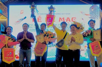 Bế mạc Liên hoan Diều nghệ thuật Quy Nhơn - Gia Lai năm 2026