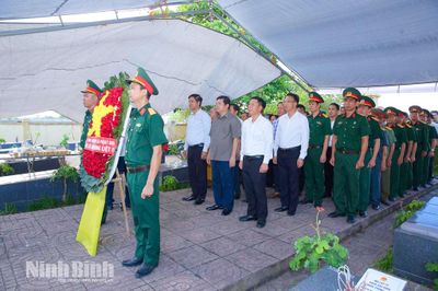 Triển khai 'Chiến dịch 500 ngày đêm đẩy mạnh thực hiện tìm kiếm, quy tập và xác định danh tính hài cốt liệt sĩ' tại xã Phát Diệm