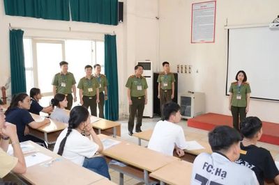 Gần 23.000 thí sinh hoàn thành kỳ thi đánh giá của Bộ Công an
