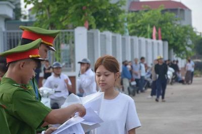 Kỳ thi đánh giá của Bộ Công an kết thúc an toàn, đúng quy chế