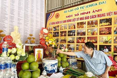 Lễ tưởng niệm 555 anh linh liệt sĩ nhà báo
