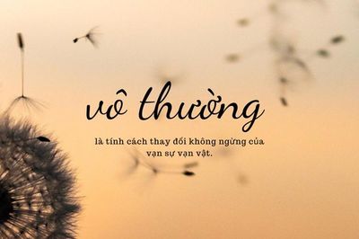Tỉnh thức trước vô thường
