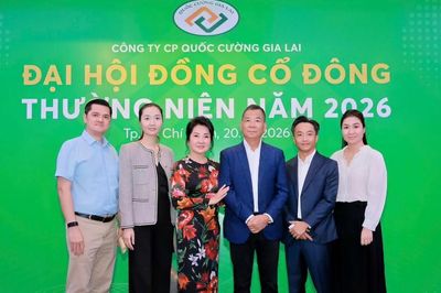 ĐHĐCĐ Quốc Cường Gia Lai (QCG) 2026: Đã thanh toán 1.300 tỷ đồng, quyết tâm lấy lại 'siêu dự án' Phước Kiển bằng mọi giá