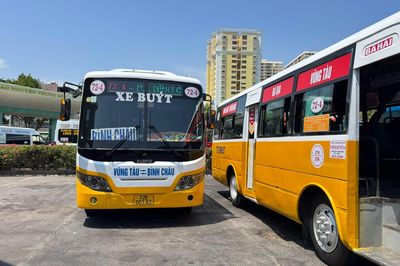 Xe buýt Vũng Tàu – Bình Châu đổi lộ trình, tăng kết nối khu vực trung tâm Bà Rịa