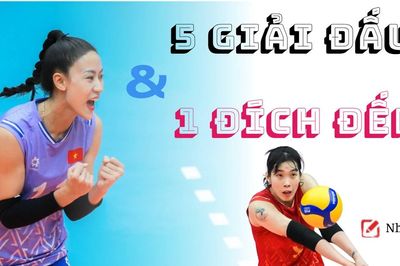 5 giải đấu & 1 đích đến