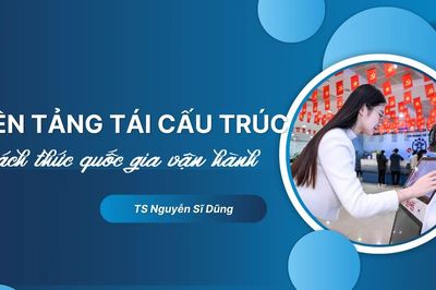 Nền tảng tái cấu trúc cách thức quốc gia vận hành