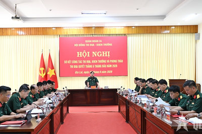 Quân đoàn 34: 6 tháng đầu năm 2026 có hơn 3.380 tập thể, cá nhân được khen thưởng