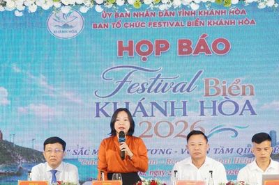 Dự kiến hơn 800.000 lượt khách đến Festival Biển Khánh Hòa 2026