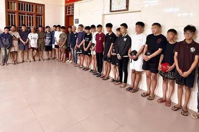 Công an Nghệ An xử lý gần 340 trường hợp thanh thiếu niên vi phạm trong 1 tuần