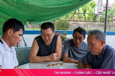 Những bàn cờ tướng nối nhịp tình quê