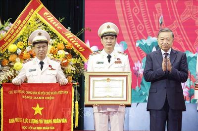 Tổng Bí thư, Chủ tịch nước dự Lễ kỷ niệm 80 năm Ngày truyền thống Học viện An ninh nhân dân