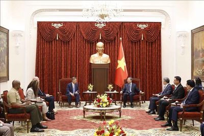 Tổng Bí thư, Chủ tịch nước Tô Lâm tiếp Quyền Bộ trưởng Hải quân Hoa Kỳ
