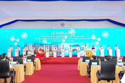 Hà Nội khởi công 5 tuyến đường sắt, 3 dự án nhà ở cho thuê trị giá 1,3 triệu tỷ đồng