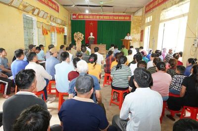 Tháo gỡ 'điểm nghẽn' tái định cư phục vụ Dự án Hồ chứa nước Bản Mồng