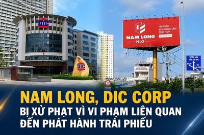Nam Long, DIC Corp bị xử phạt vì vi phạm liên quan đến phát hành trái phiếu
