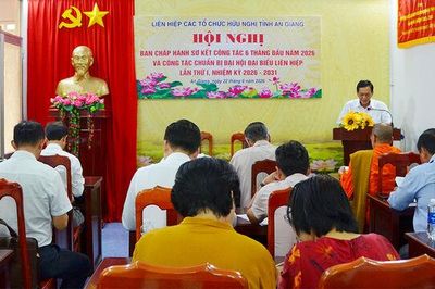6 tháng, Liên hiệp Các tổ chức hữu nghị tỉnh An Giang vận động viện trợ hơn 13,9 tỷ đồng