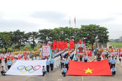 Bắc Ninh: Hơn 800 người tham gia Đại hội Thể thao xã Yên Phong