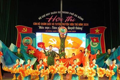 Cán bộ Đoàn lực lượng vũ trang thi tài