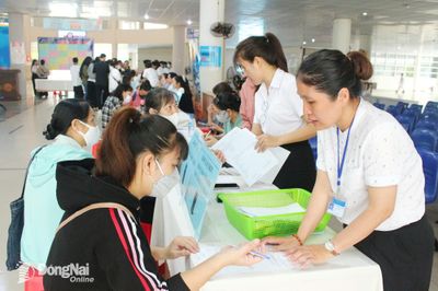 Nhu cầu tuyển dụng lao động tại Đồng Nai tăng cao