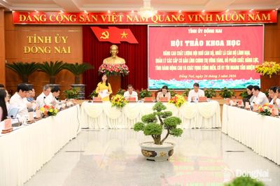 Tạo đột phá trong tuyển dụng, sử dụng, đãi ngộ cán bộ